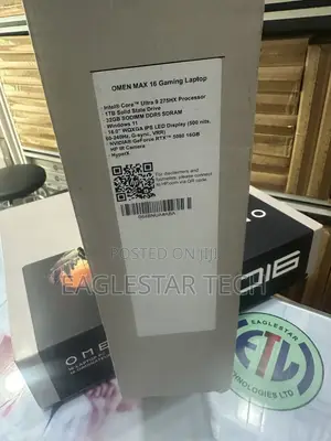 New Laptop HP Omen Max 16 32GB Intel Core Ultra 9 SSD 1T