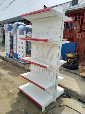Double Sided Display Shelf