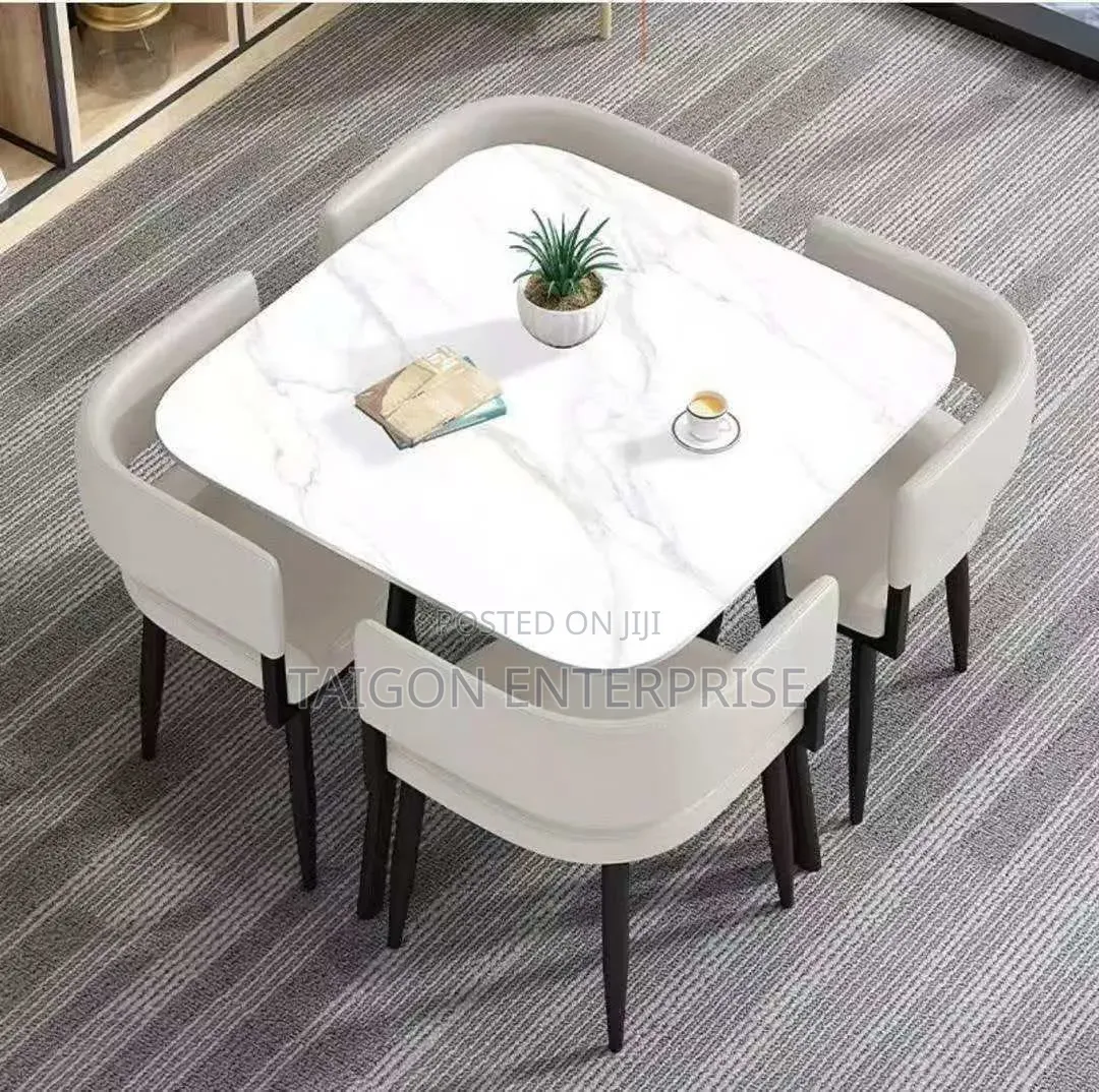 White Unique Dining Sets