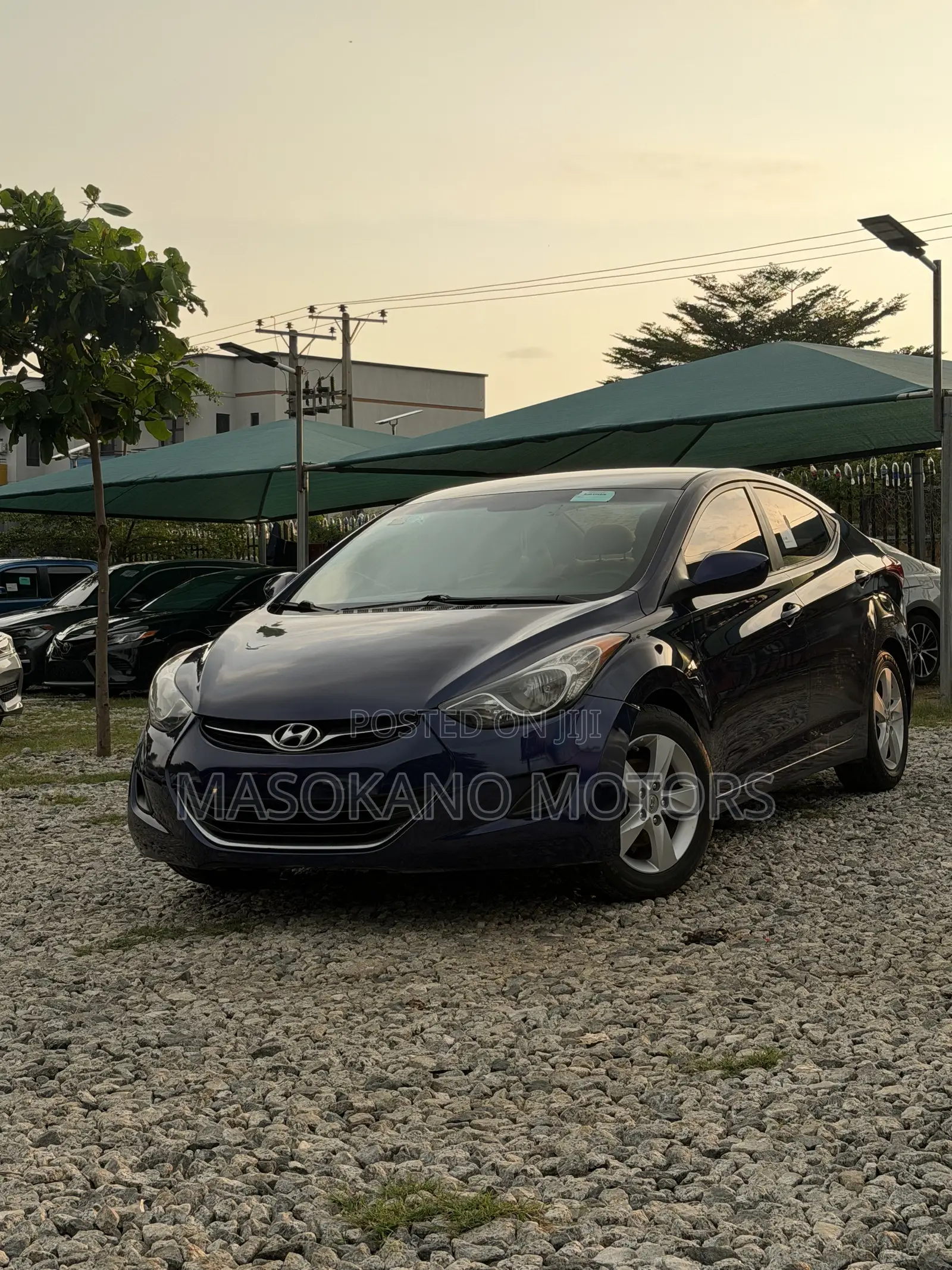Hyundai Elantra 2013 Blue