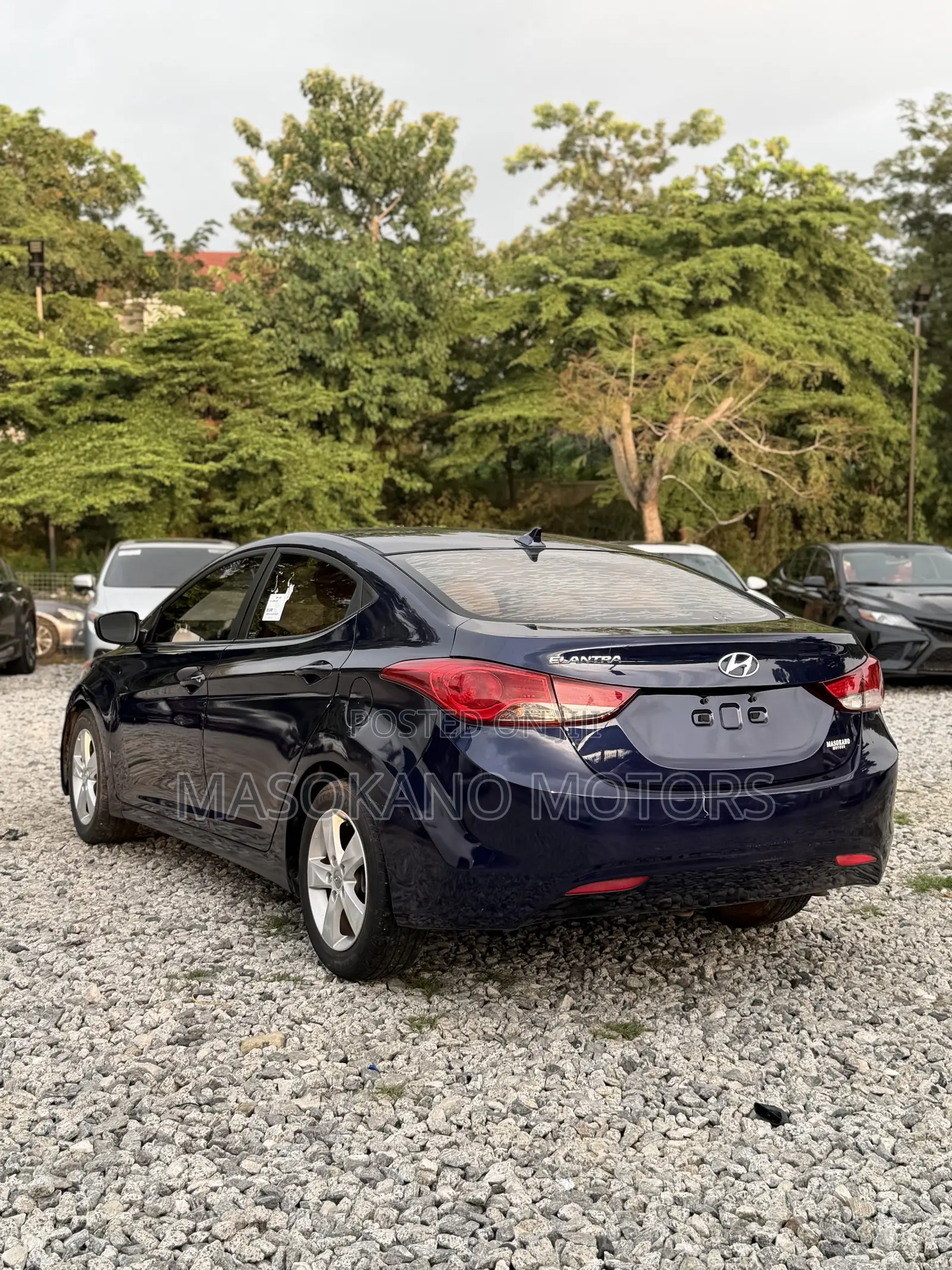 Hyundai Elantra 2013 Blue