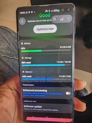 Samsung Galaxy S10 Plus 128 GB Rose Gold