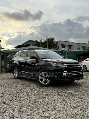 Toyota Highlander Limited 4x4 V6 (3.5L 6cyl 8A) 2017 Black