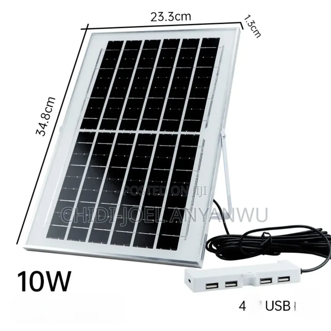 10w Universal Solar Panel for Mobile Phone Laptop Camping