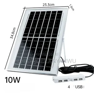 10w Universal Solar Panel for Mobile Phone Laptop Camping