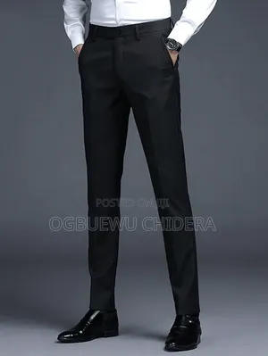 Premium Smart Boss Plain Trousers