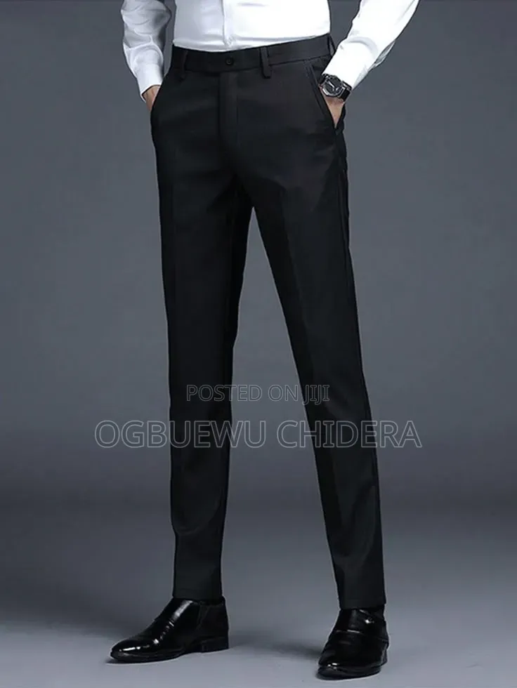 Premium Smart Boss Plain Trousers