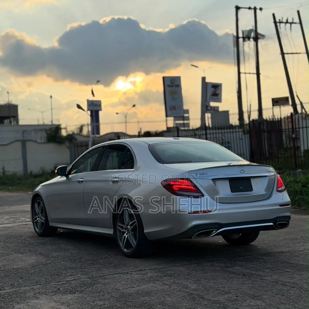 Mercedes-Benz E450 2019 Silver