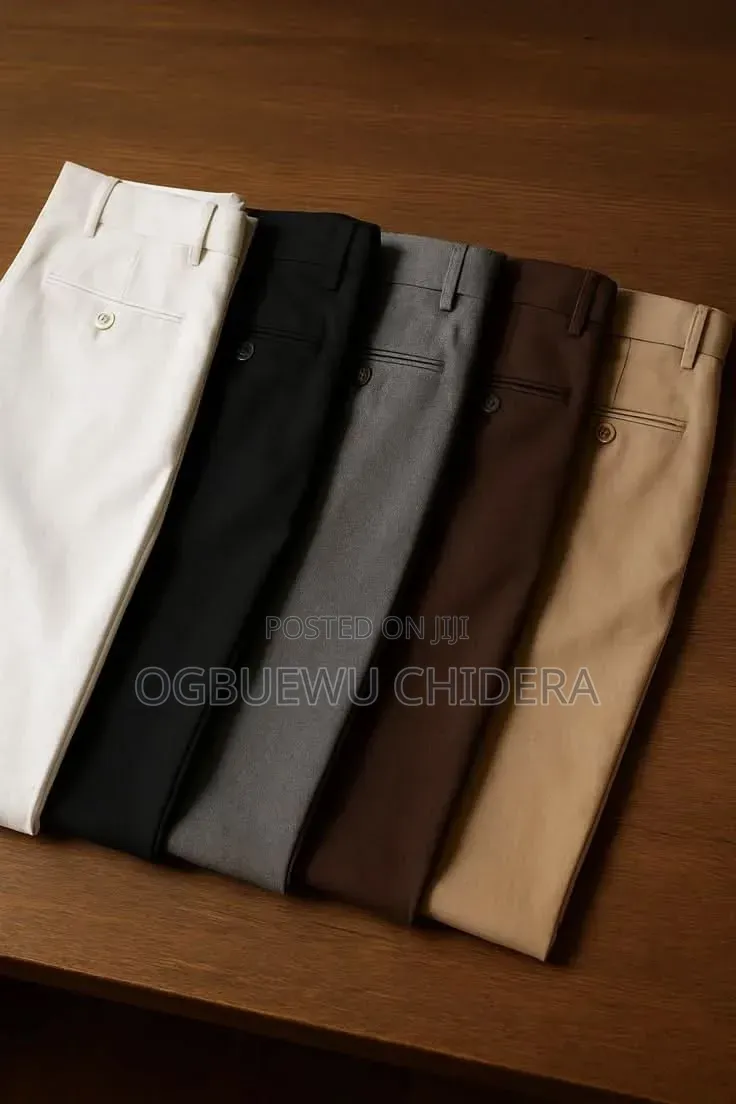 High Quality of Various Plain Trousers