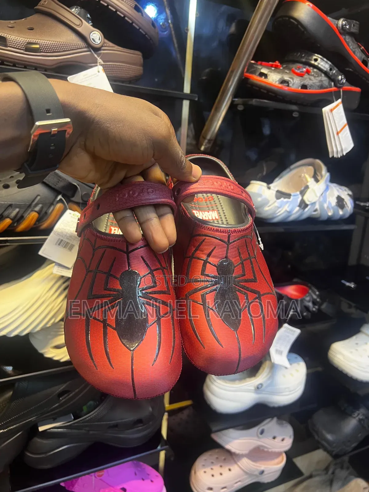 Spider-Man Crocs. Marvel X CROCS Clogs
