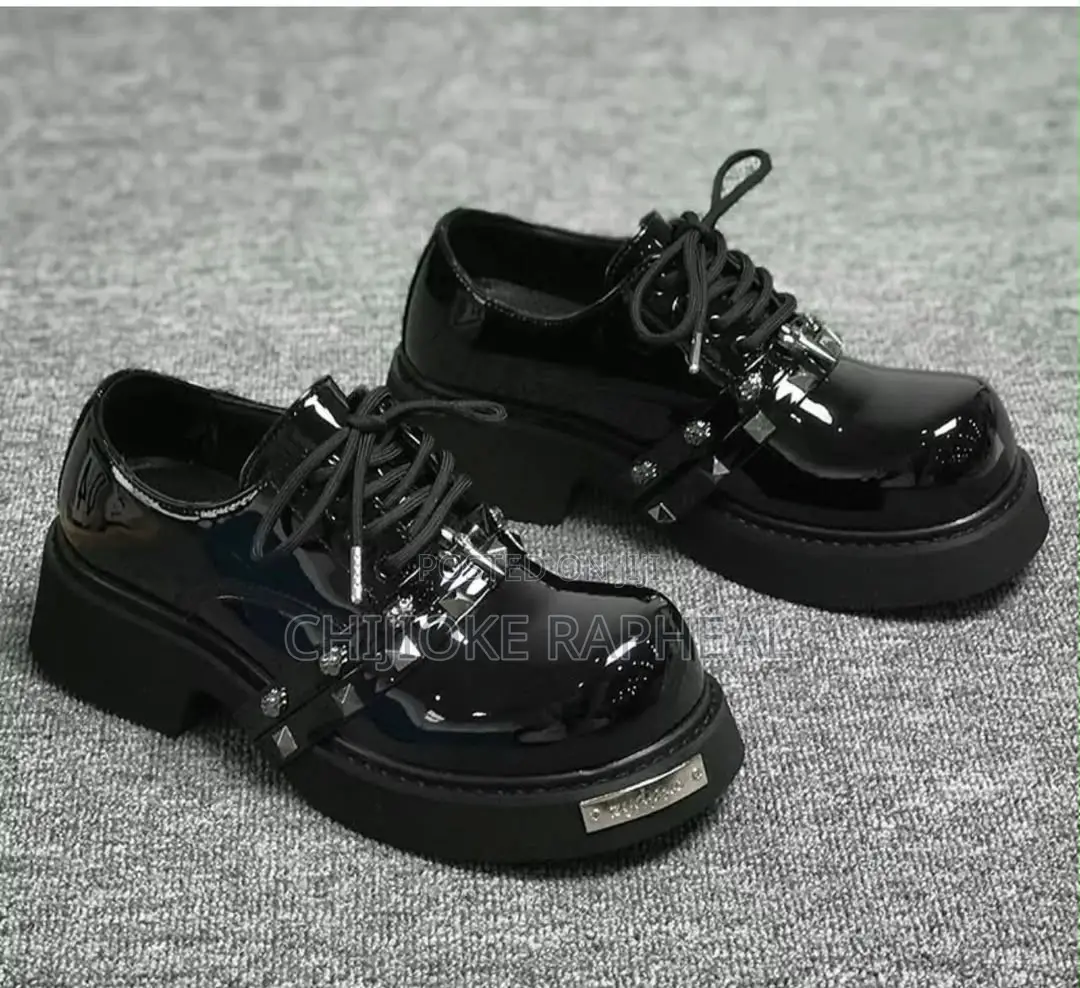 Punk/Gothic Platform Oxfords Shoes