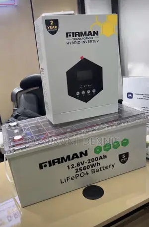 Firman 1.2kw 12v Inverter With 2.5kwh 12v Lithium Battery
