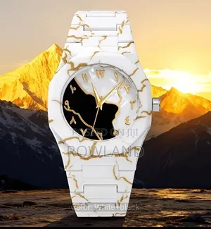 Brand New White Arabic Aura Watch