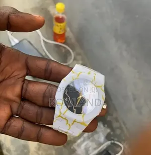 Brand New White Arabic Aura Watch