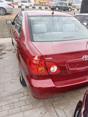 Toyota Corolla 2003 Red