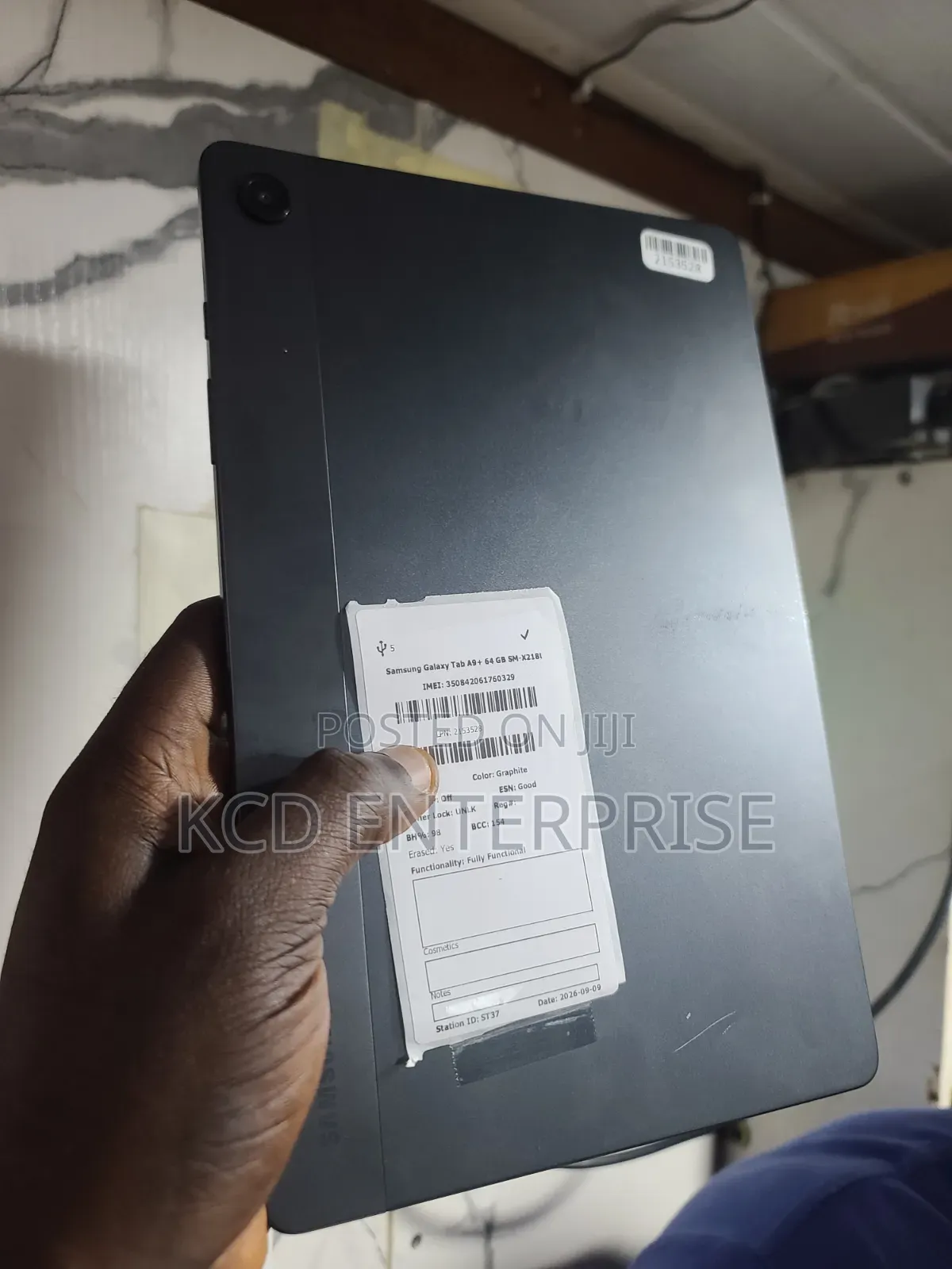 Samsung Galaxy Tab A9+ 64 GB Black