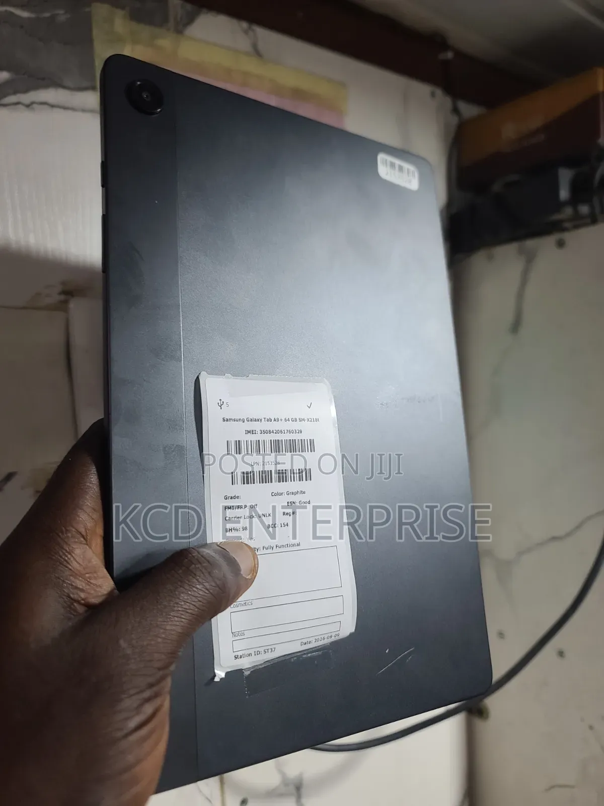 Samsung Galaxy Tab A9+ 64 GB Black
