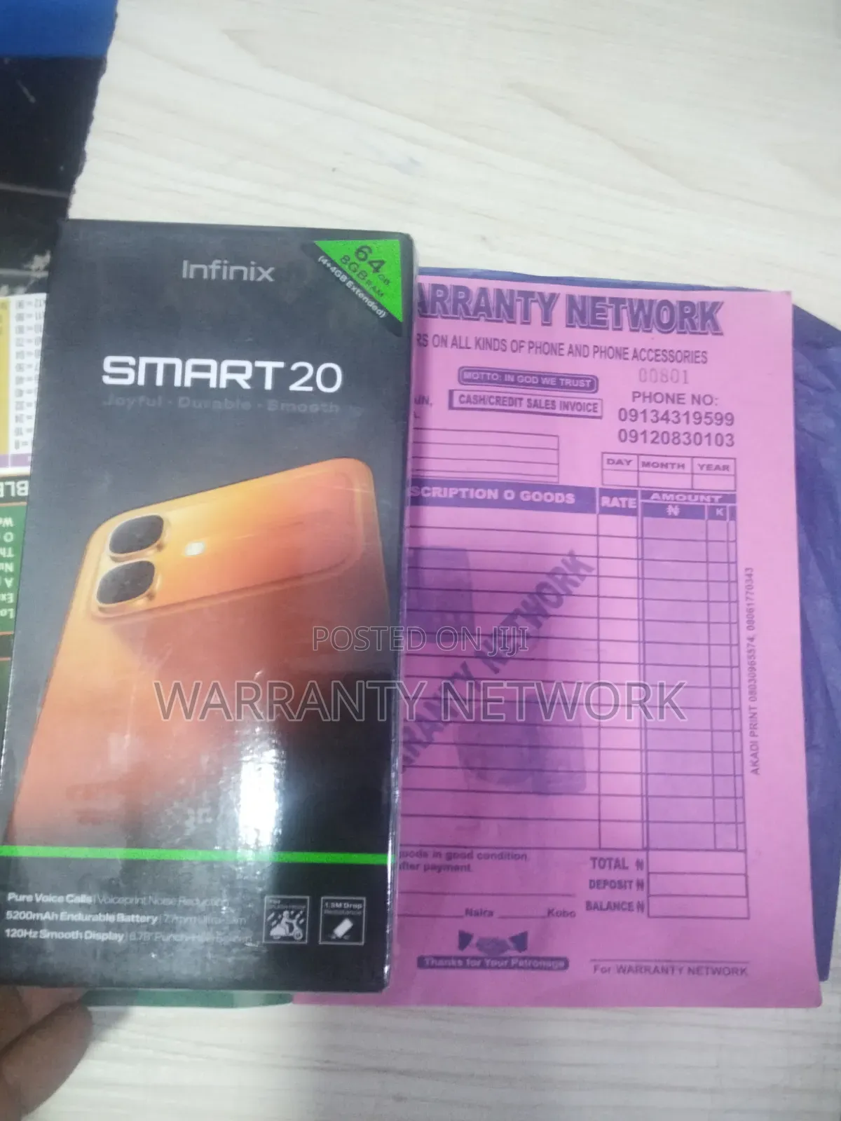 New Infinix Smart 20 64 GB Black