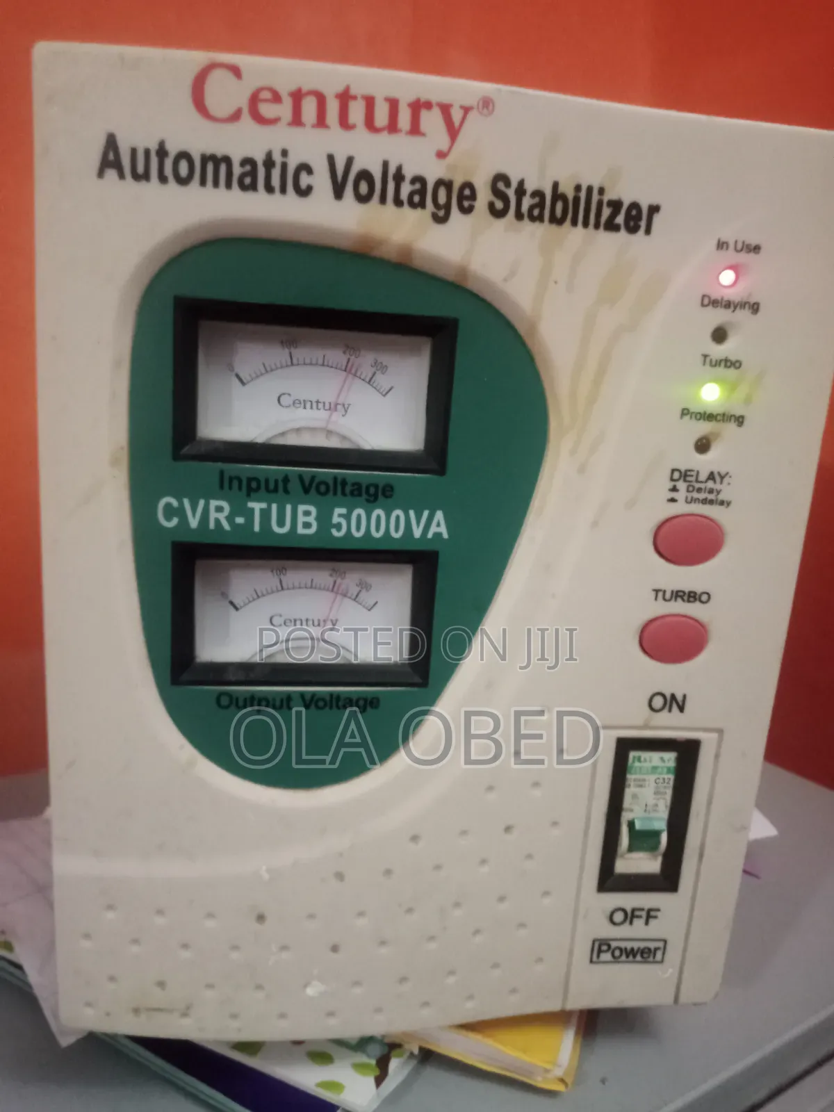 Few Months Used Century Stabilizer 5kva