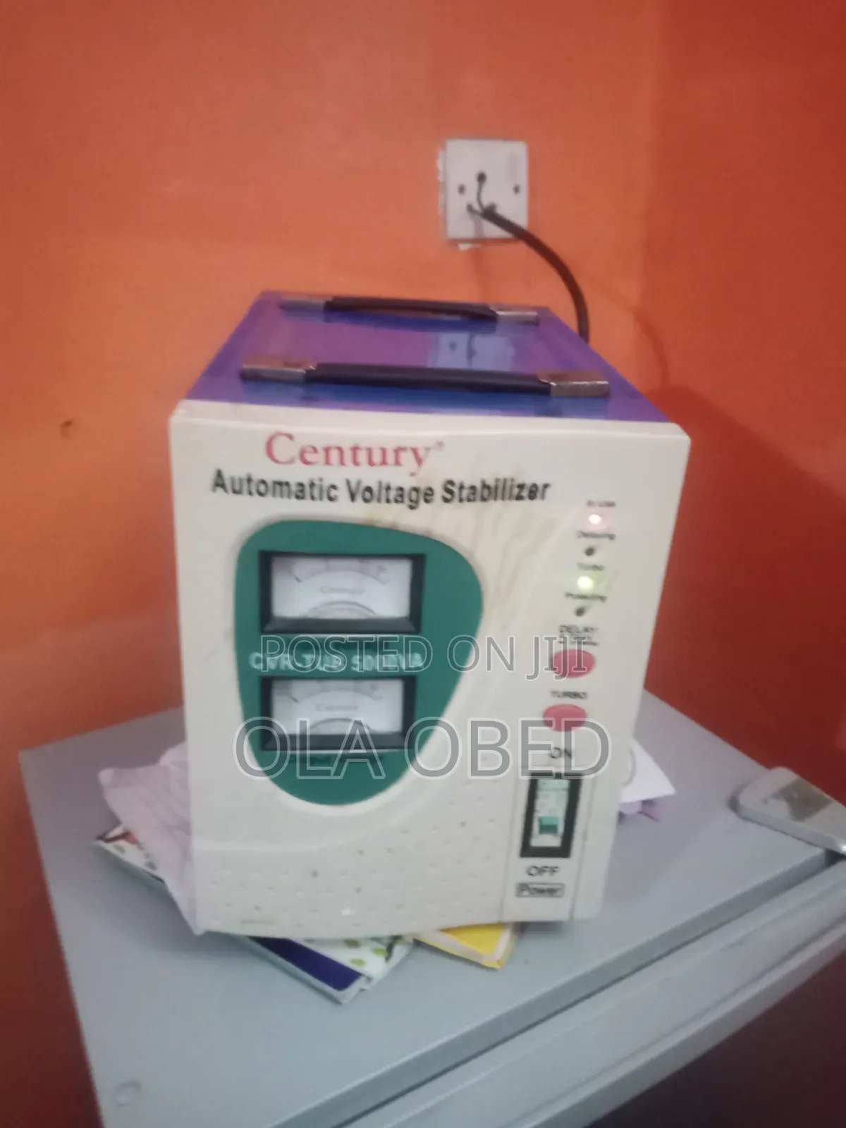 Few Months Used Century Stabilizer 5kva