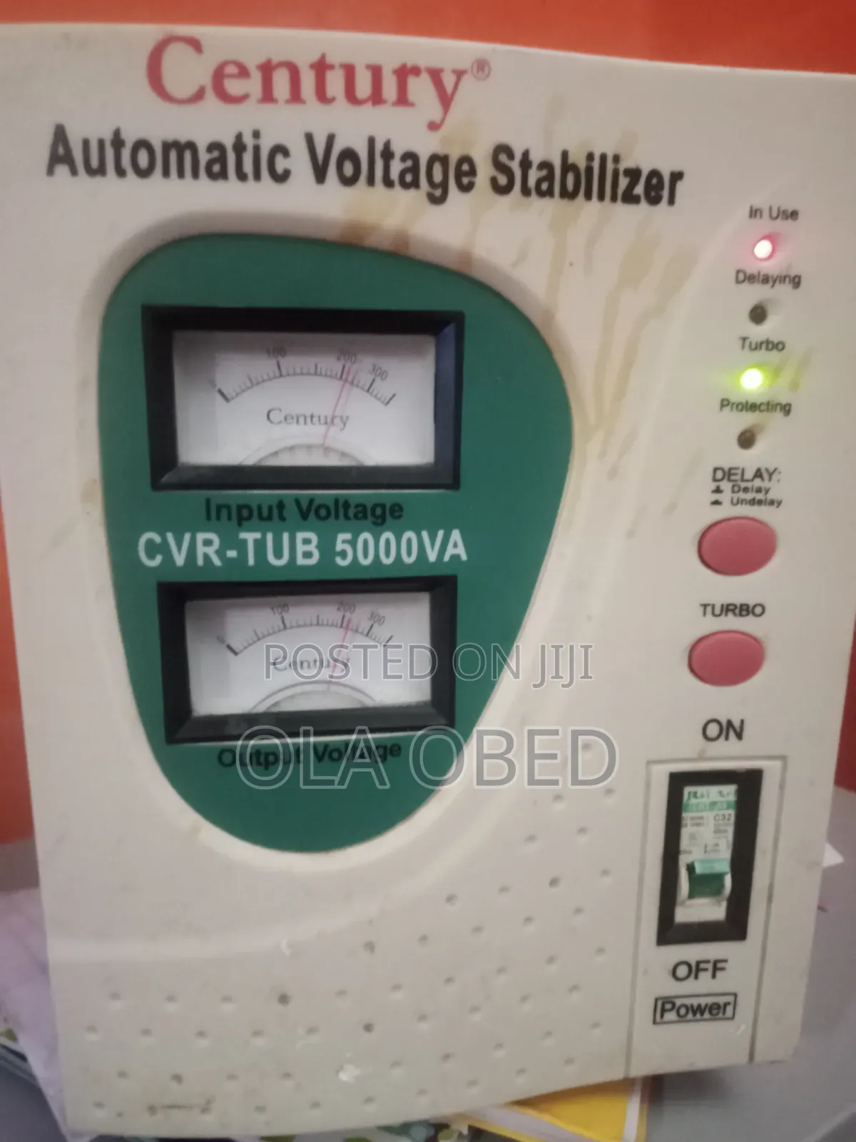 Few Months Used Century Stabilizer 5kva