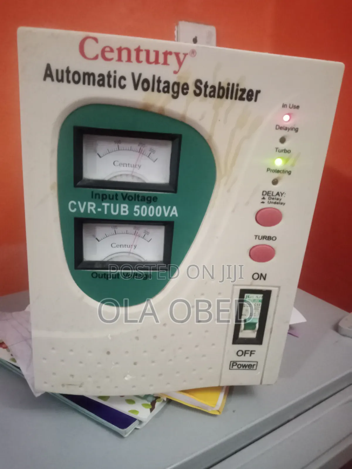 Few Months Used Century Stabilizer 5kva