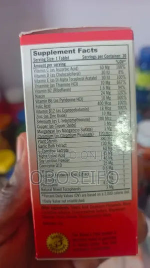 Cardiovascular Dietary Supplement 30 Tablets