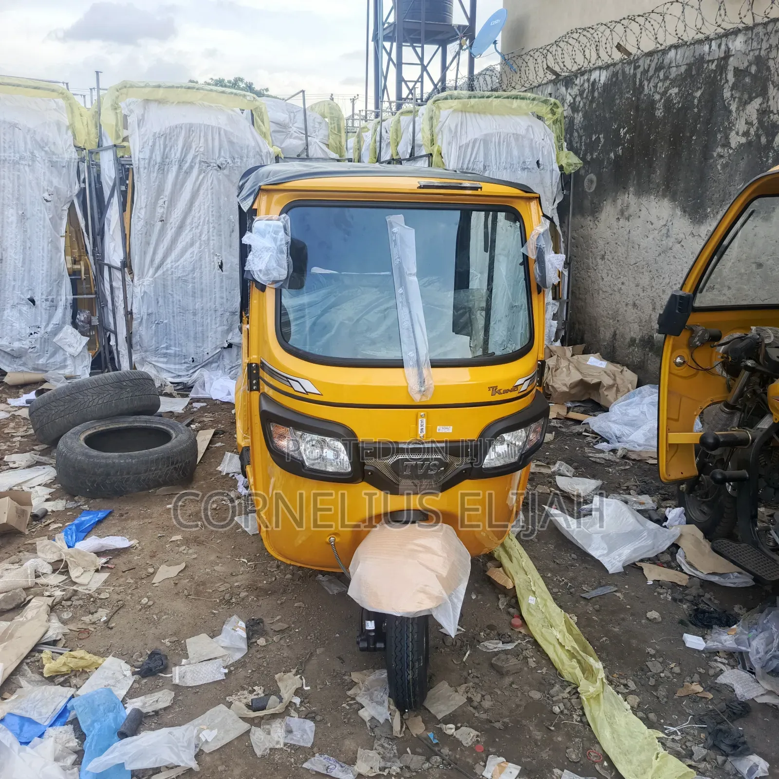 New TVS 2025 Yellow