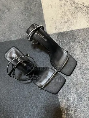 Boohoo Rhinestone Heels