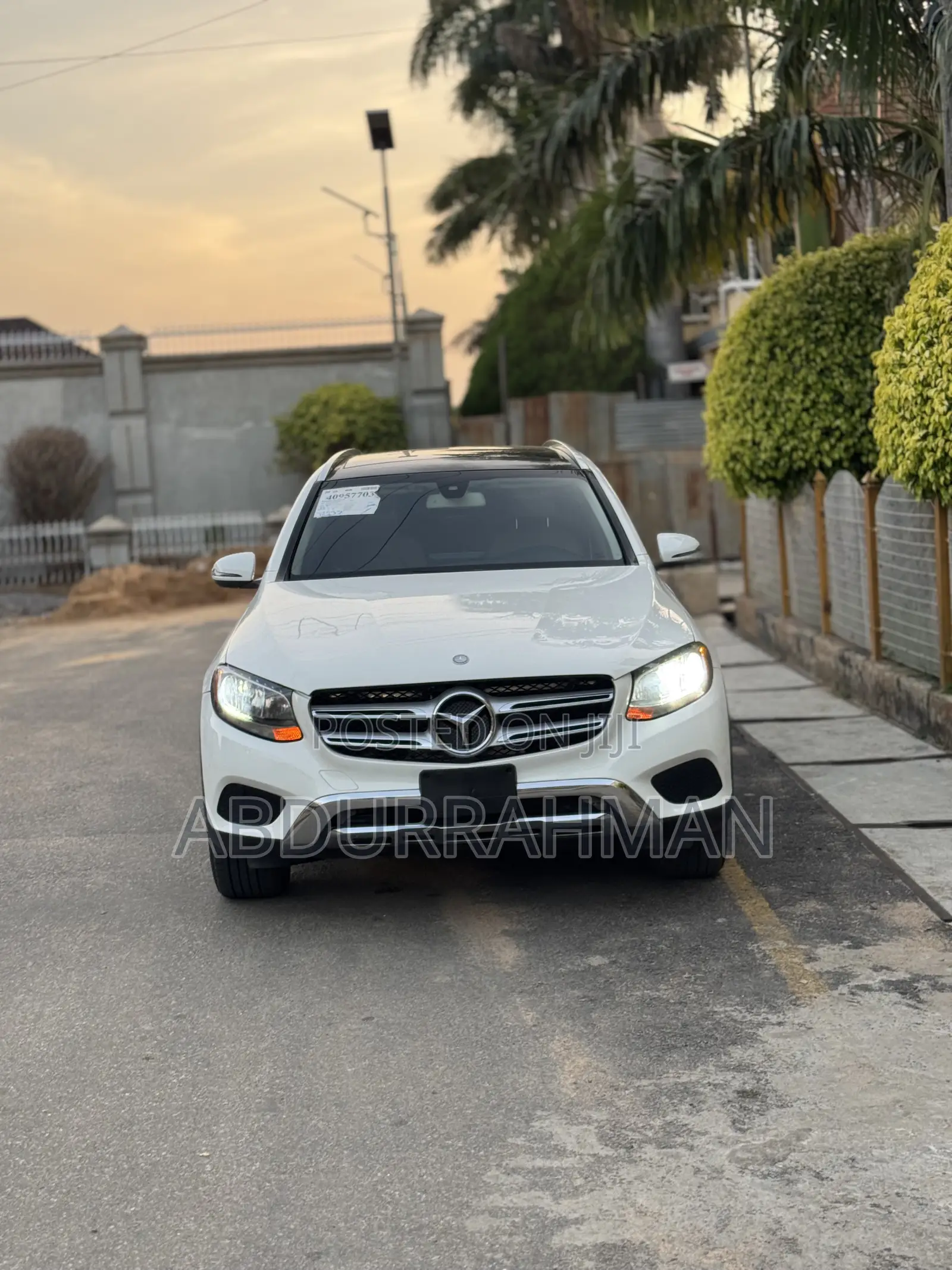 Mercedes-Benz GLC-Class 2016 White