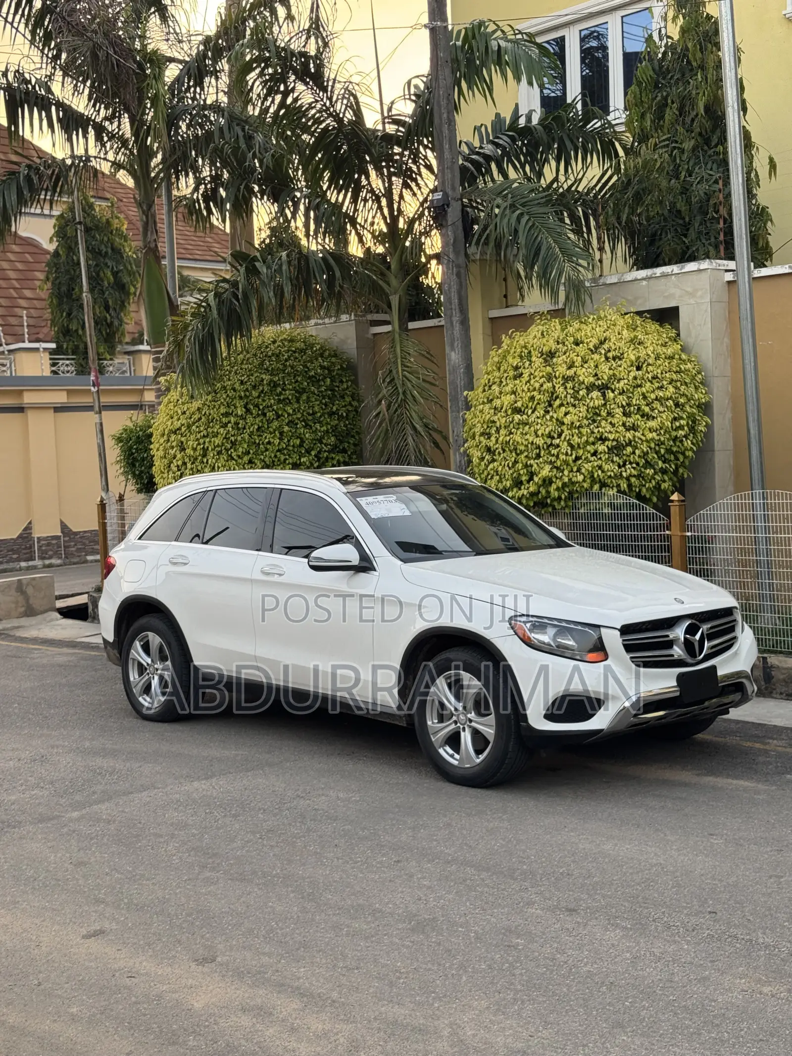 Mercedes-Benz GLC-Class 2016 White