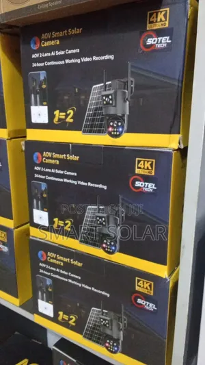 Solar CCTV Camera
