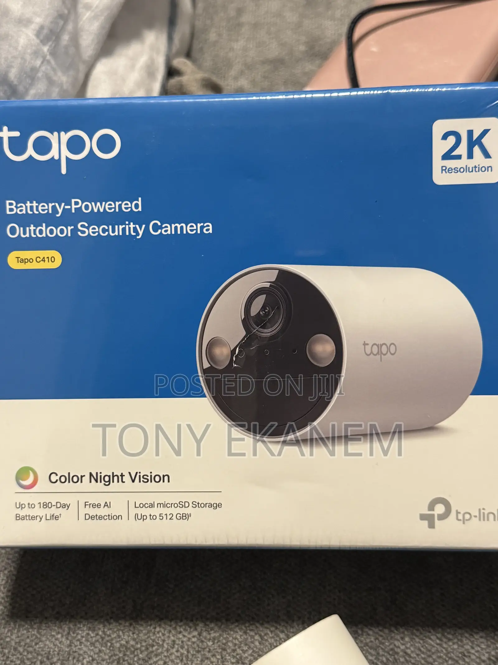 TP-Link Tapo C410 – 2K Battery-Powered Outdoor Security Camera