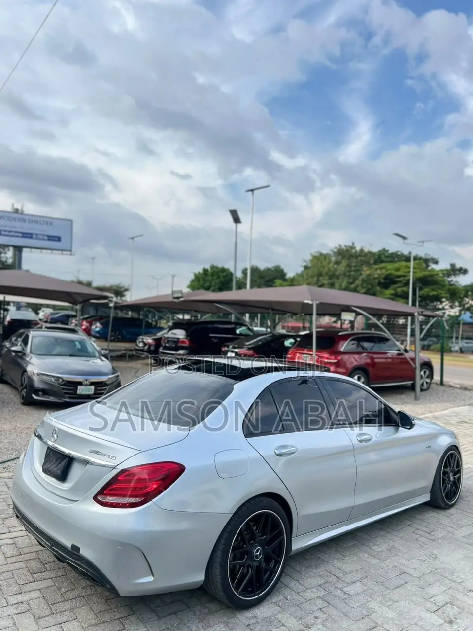 Mercedes-Benz C450 2016 Silver