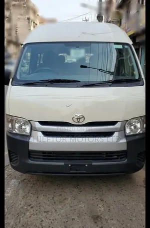New Toyota HiAce 2025 White
