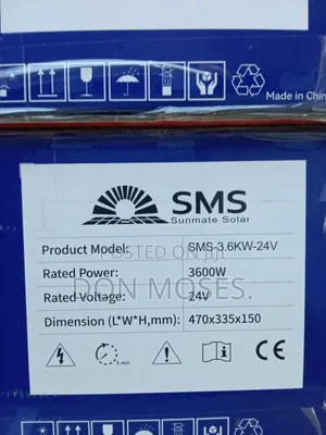 3.6kva SMS Solar Hybrid Inverter 24v