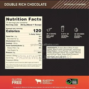 100% Whey Diamond Standard, Double Rich Chocolate