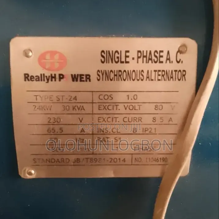 30kva Alternator