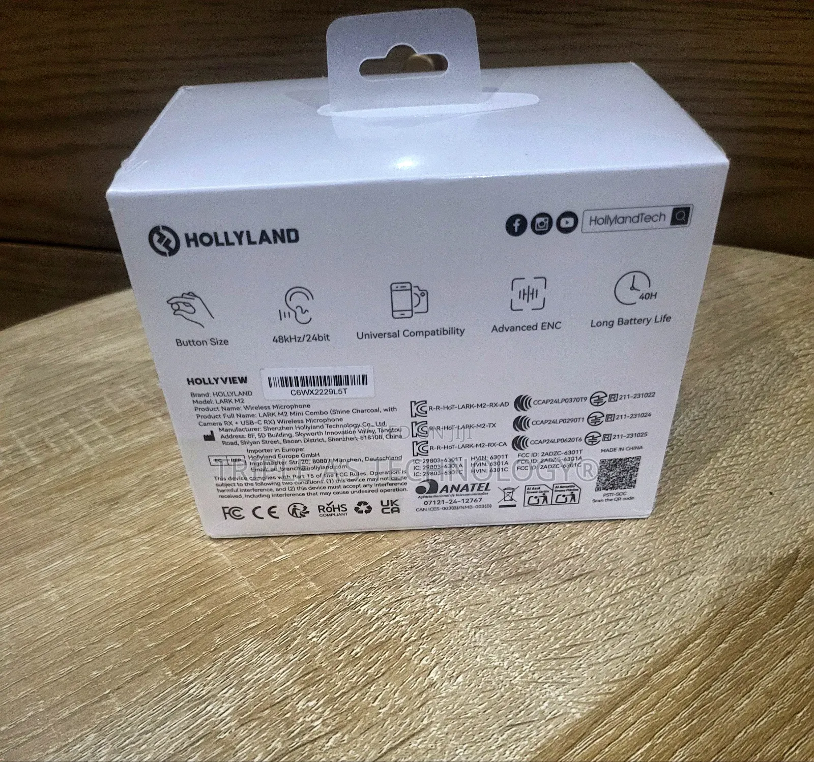 Hollyland Lark M2 Wireless Microphone