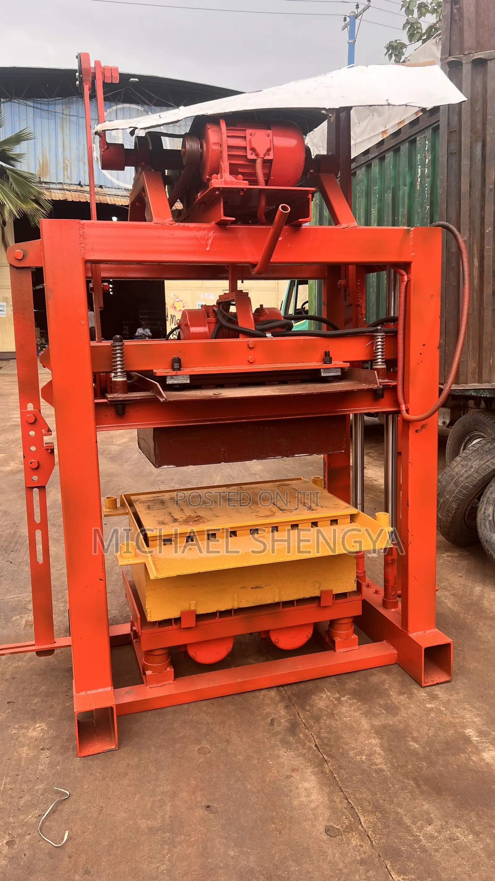 Block Forming Machine and Mixer
