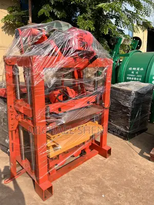Block Forming Machine and Mixer
