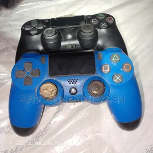 Ps4 Controllers-2 Pieces - Black and Blue- Working