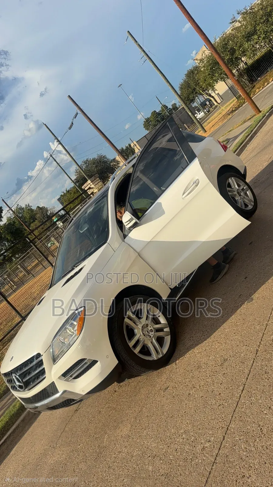 Mercedes-Benz M Class 2015 White