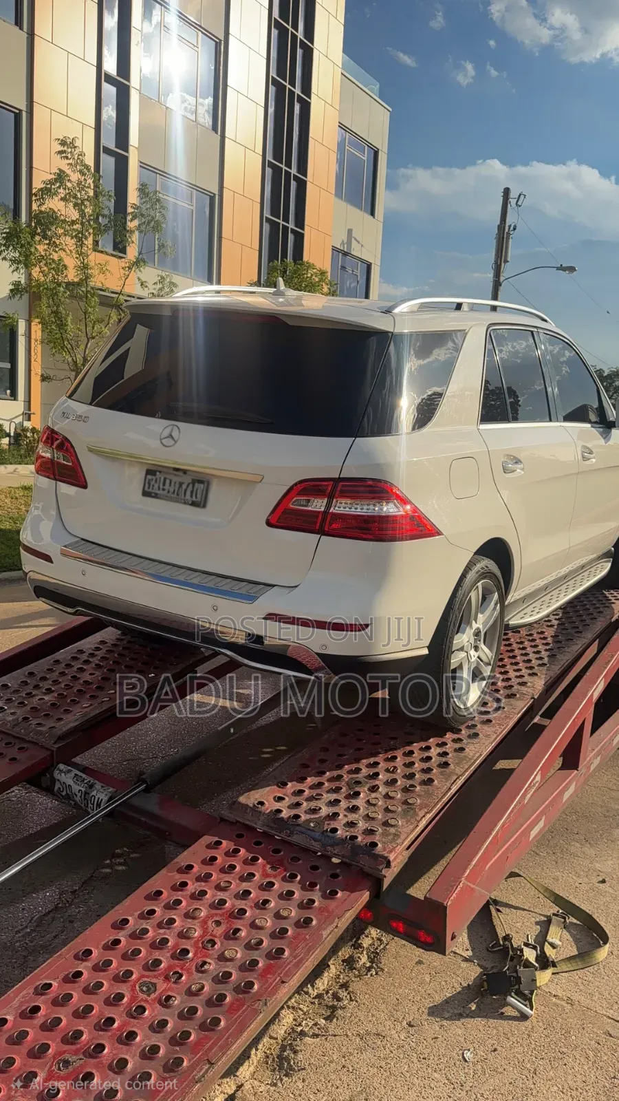 Mercedes-Benz M Class 2015 White