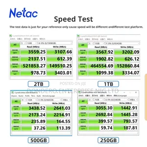 Netac SSD NVMe SSD 2TB M.2 PCle Internal Solid State Hard Drive Disk