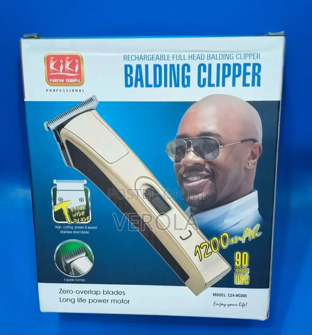 New Gain Professional Rechargeable Balding Clipper