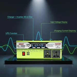 1000w With Smart Charger 10A Digital Display Lights