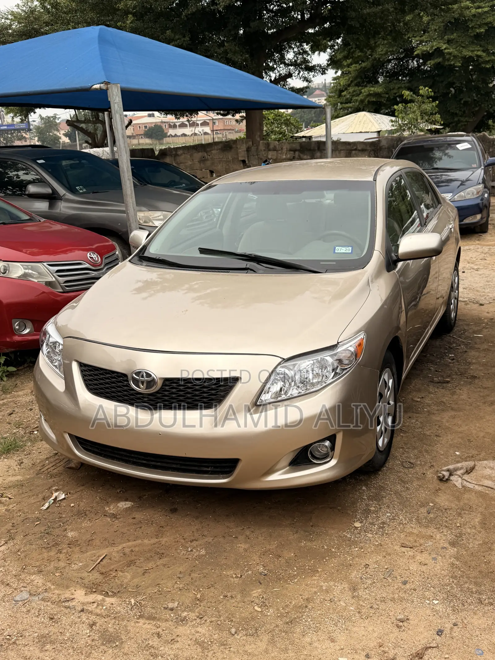 Toyota Corolla 1.8 LE 2008 Gold