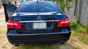 Mercedes-Benz E350 2010 Black