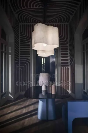 Modern Cloud Pendant Light | Wavy Fabric Chandelier